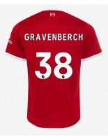 Liverpool Ryan Gravenberch #38 Domácí Dres 2023-24 Krátký Rukáv